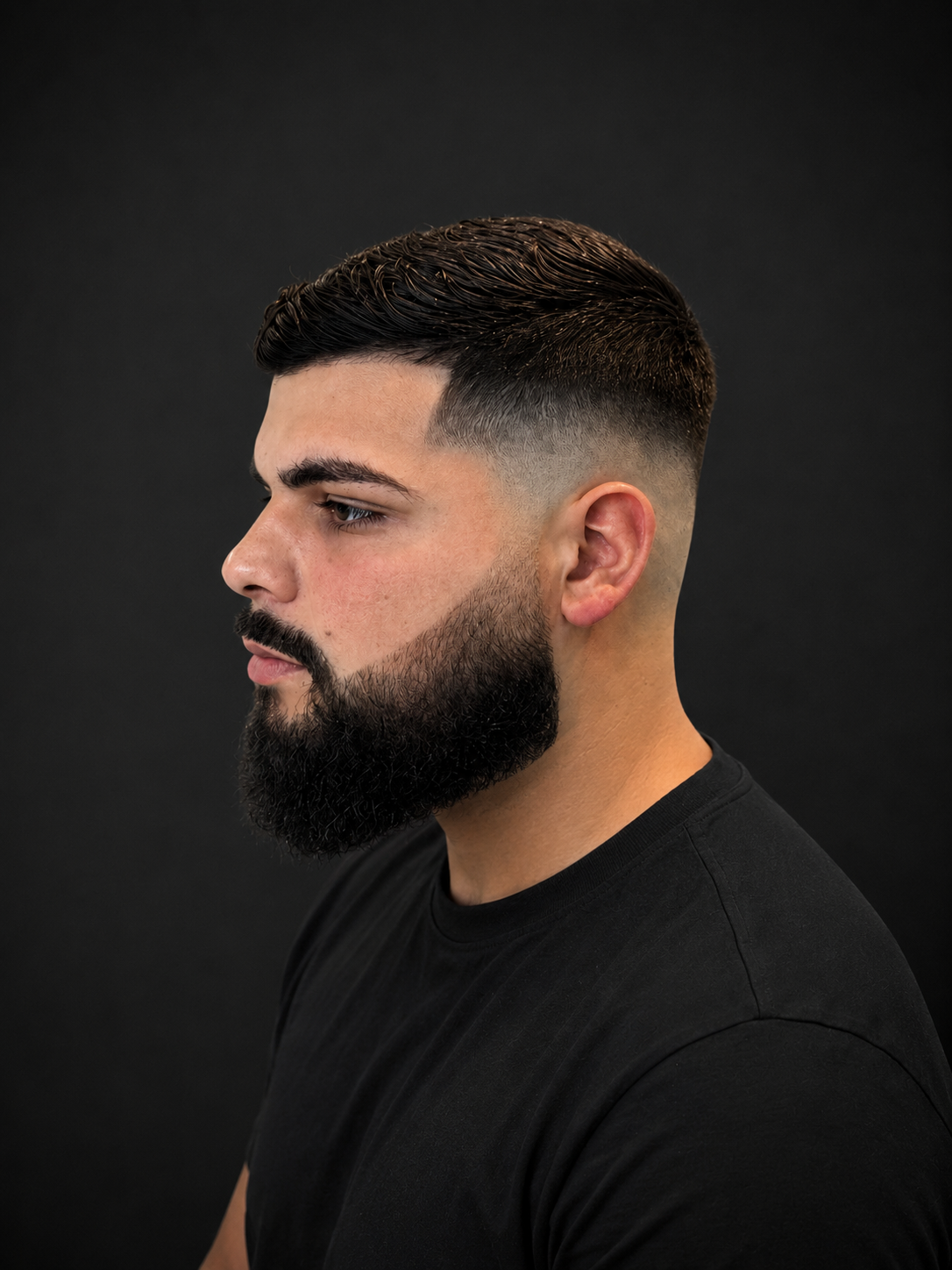 Cabelo, barba e sobrancelha